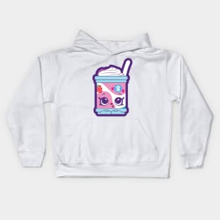 Strawberry Milkshake Kids Hoodie